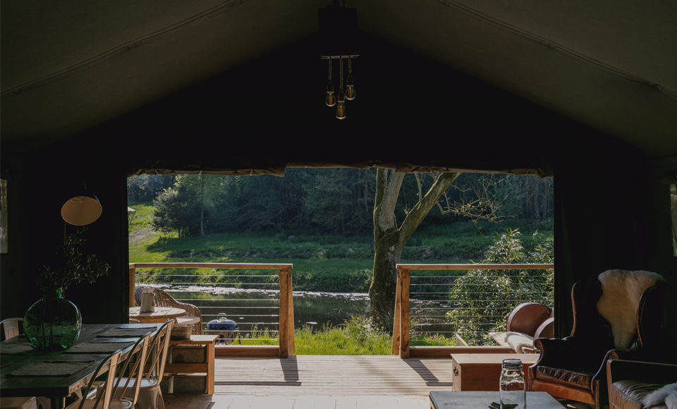 The Cowshed, Suffolk Crown and Canopy, Interior View 1